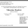 Herbert Viktorine 1914-2009Todesanzeige